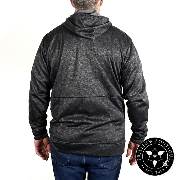 Adidas Men's MTECH Fleece Hoodie Sweatshirt 2XL - Picture 6 of 7